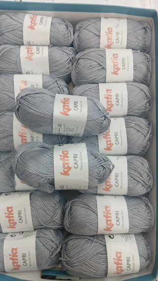 Ovillos Katia Capri Plus algodón