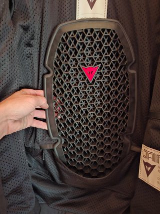 Chaqueta de cuero Dainese para moto