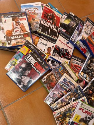 Lote Videojuegos PS2, PS3, Wii, Xbox 360