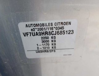 Llanta citroen 6.5jx17ch4-26 c4 attraction 422347