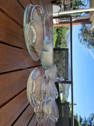 Lote Vintage Duralex Transparente