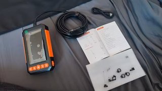 Boroscopio industrial con pantalla 4,3