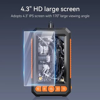 Boroscopio industrial con pantalla 4,3