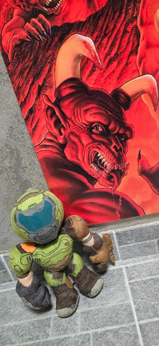 DOOM ID Software Poster PVC 100x70