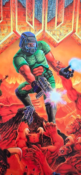DOOM ID Software Poster PVC 100x70
