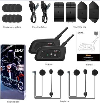 Intercomunicadores Bluetooth EJEAS Moto