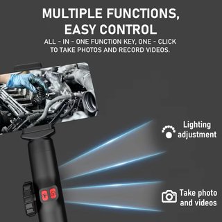 Camara endoscopica articulada 360