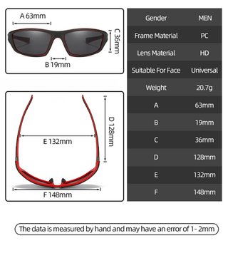 Gafas de Sol Polarizadas UV400 Nuevas