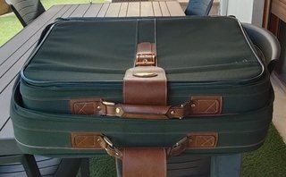 Maletas Samsonite Vintage Verdes (3 uds)
