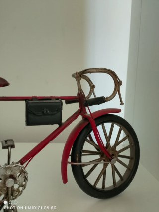 Bicicleta Decorativa Roja