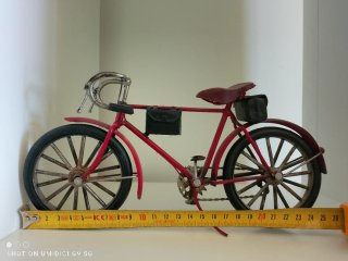 Bicicleta Decorativa Roja