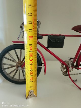 Bicicleta Decorativa Roja