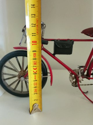 Bicicleta Decorativa Roja