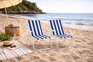 Pack 4 Sillas  Playa Camping Plegables - Nuevas