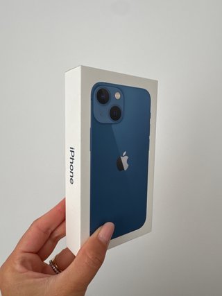 Scatola iPhone 13 Mini Blu 128 GB