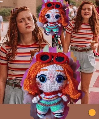 Amigurumi Muñeca Estilo Stranger Things