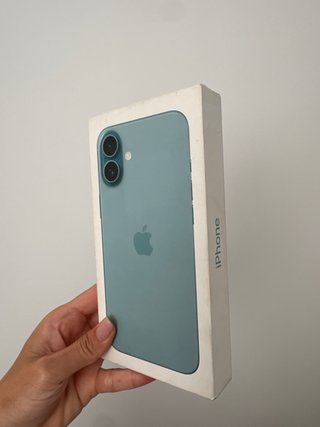 Caja iPhone 16 Plus Teal