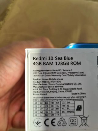 Xiaomi Redmi 10 Azul 128GB