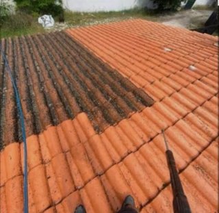 Limpieza de terrazas, de tejados Hidrolimpiadora