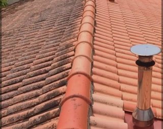Limpieza de terrazas, de tejados Hidrolimpiadora
