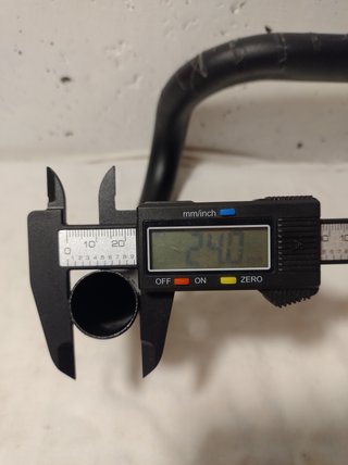 Manubrio bici da corsa 46/52 cm Ø 31.8mm