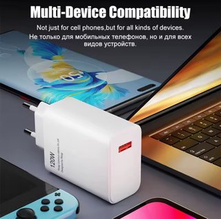 Cargador Xiaomi 120W HyperCharge Original Nuevo