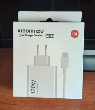 Cargador Xiaomi 120W HyperCharge Original Nuevo
