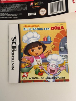 Juego Nintendo DS En la Cocina con Dora con Manual