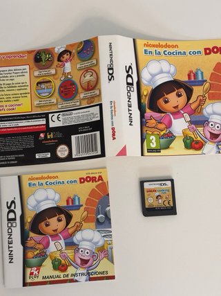 Juego Nintendo DS En la Cocina con Dora con Manual