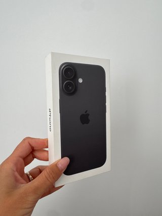 Caja iPhone 16 Negro 128 GB