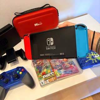 Pack Nintendo Switch Azul/Rojo