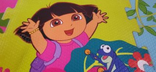 Alfombra Puzzle Bebé Dora Exploradora