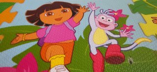 Alfombra Puzzle Bebé Dora Exploradora