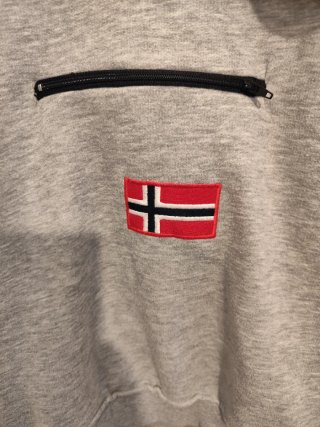 Sudadera gris infantil Talla 12 años