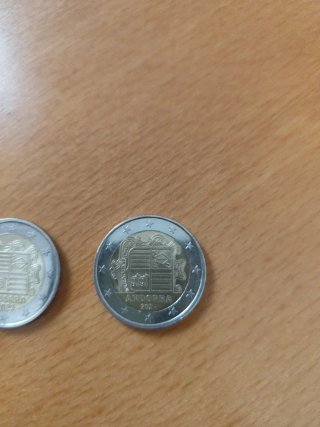 Monedas 2€ Andorra 2022, 23 y 24