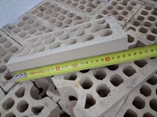 Ladrillo cerámico visto 5x24cm camel