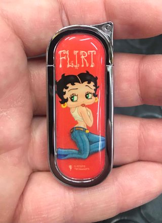 Accendino metallo Betty Boop FLIRT
