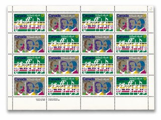 Cartella filatelica O Canada 1979/1980