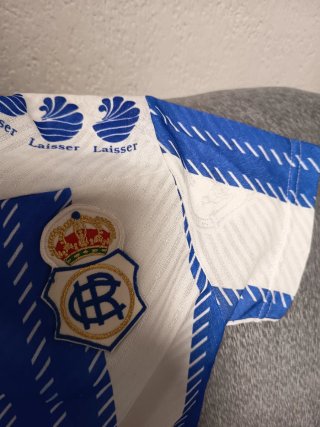 Camiseta Recreativo Huelva Años 90 laisser niño