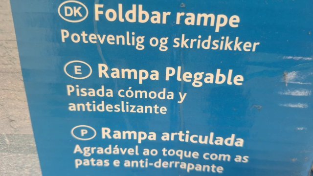 RAMPA PLEGABLE PER CANI FINO A 75 KG