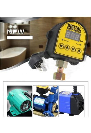 Controlador Presión Bomba Agua 220V Digital