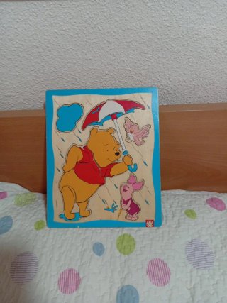 Puzzle Winnie the Pooh y Piglet Paraguas