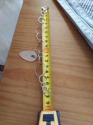 Pulsera Tous Plata Ley Original 18cm