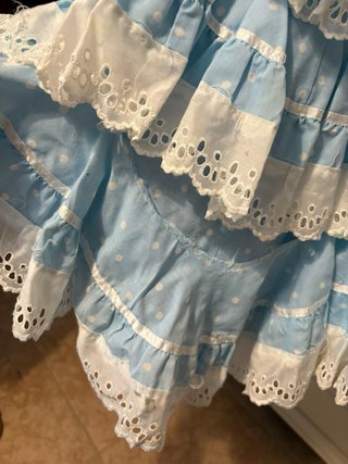Traje Flamenca Niña 7/8 Estampado Lunares