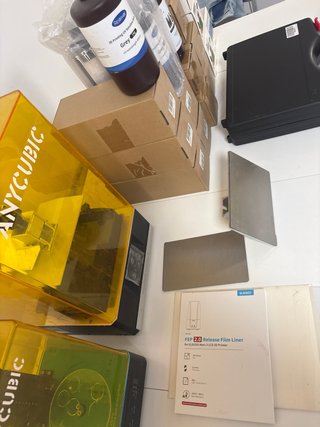 Impresora 3D Anycubic + Resinas + repuestos