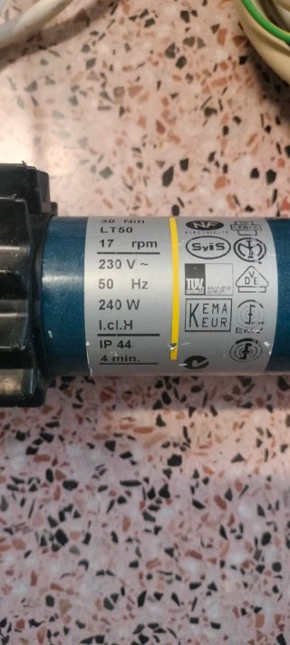 Motor Somfy Helios 30/17 ø50 WT