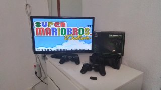 Tv 22"+consola retro ascao