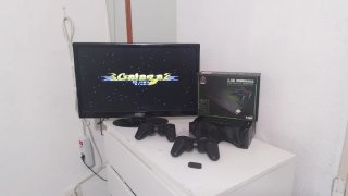 Tv 22"+consola retro ascao
