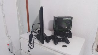 Tv 22"+consola retro ascao
