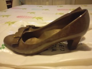 Zapatos Geox Charol Dorados Mujer Talla 341